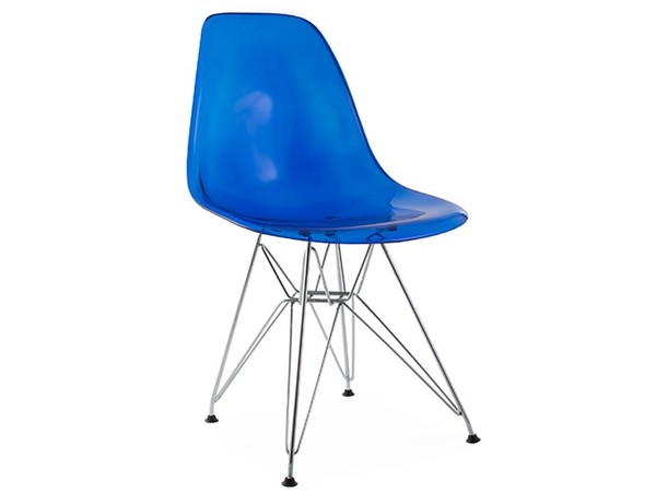 DSR Stuhl - Durchsichtig Blau