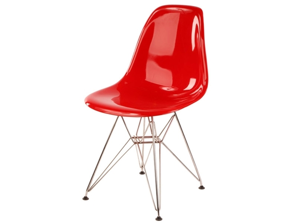 DSR Stuhl - Rot Glänzend
