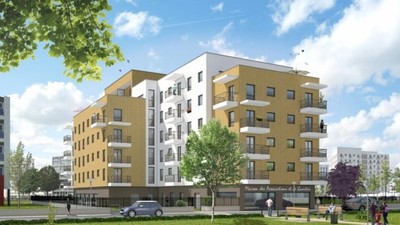 EIFFAGE CONSTRUCTION stellt in Zusammenarbeit mit WOODEUM sein neues Konzept des kollektiven Wohnungsbaus in Massivholz vor