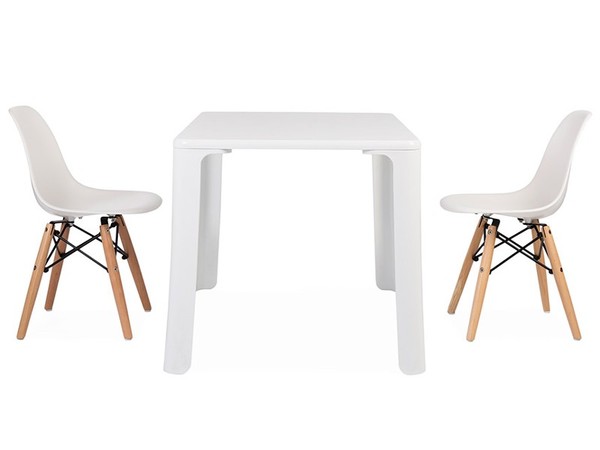 Kinder Tisch Jasmine - 2 DSW Stühle