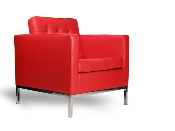 Knoll Lounge Sessel - Rot