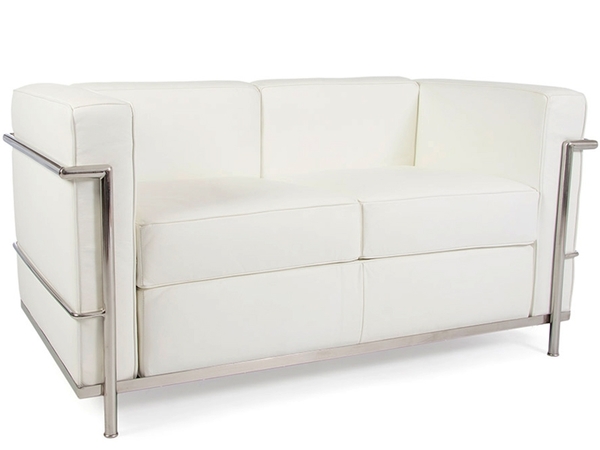LC2 2-Sitzer  Le Corbusier- Weiß