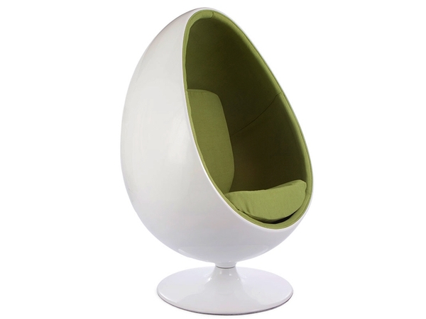 Ovaler Egg Sessel - Grün