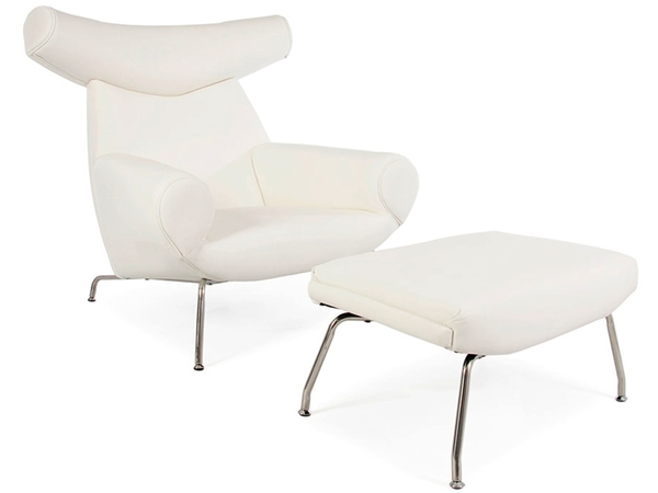 Ox Wegner Sessel - Weiß